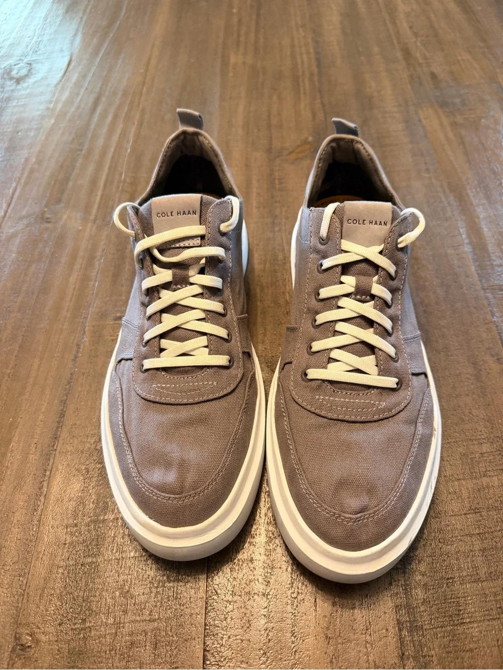 Cole Haan  Grand Pro Rally mens size 11.5  Canvas shoes grey C34740